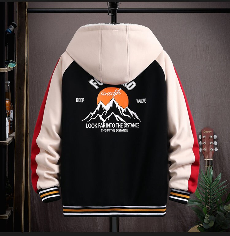 XDJH Hooded Varsity Jacket