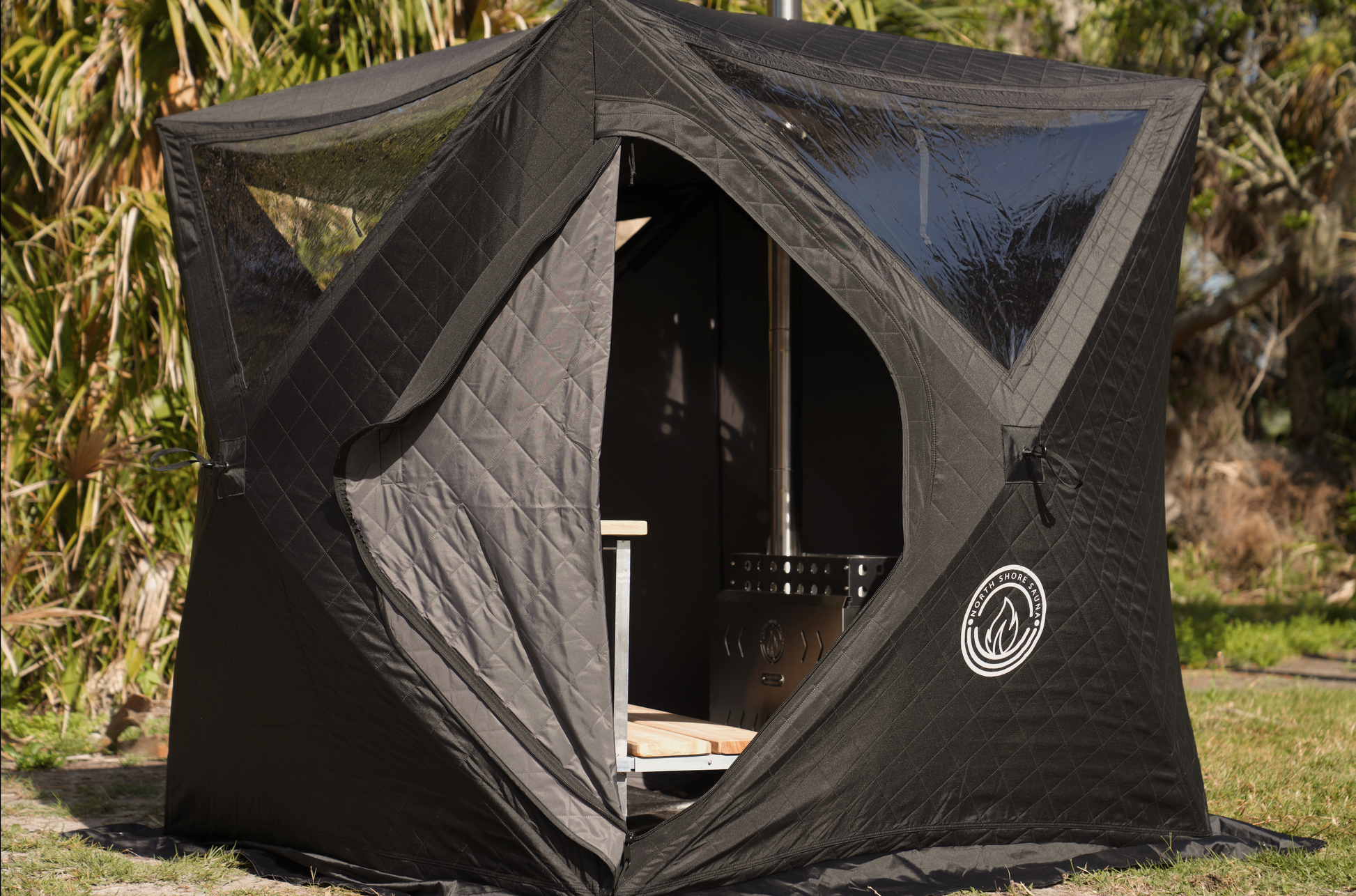 Mini Cube Sauna Tent Premium Package (2-person)