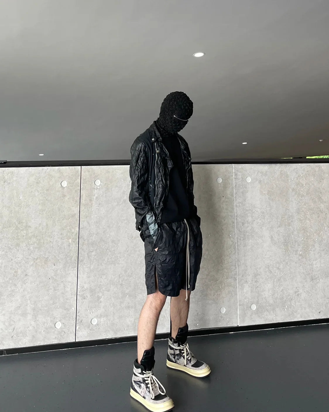 Full Face Mask Zipper Style Monkey Cap