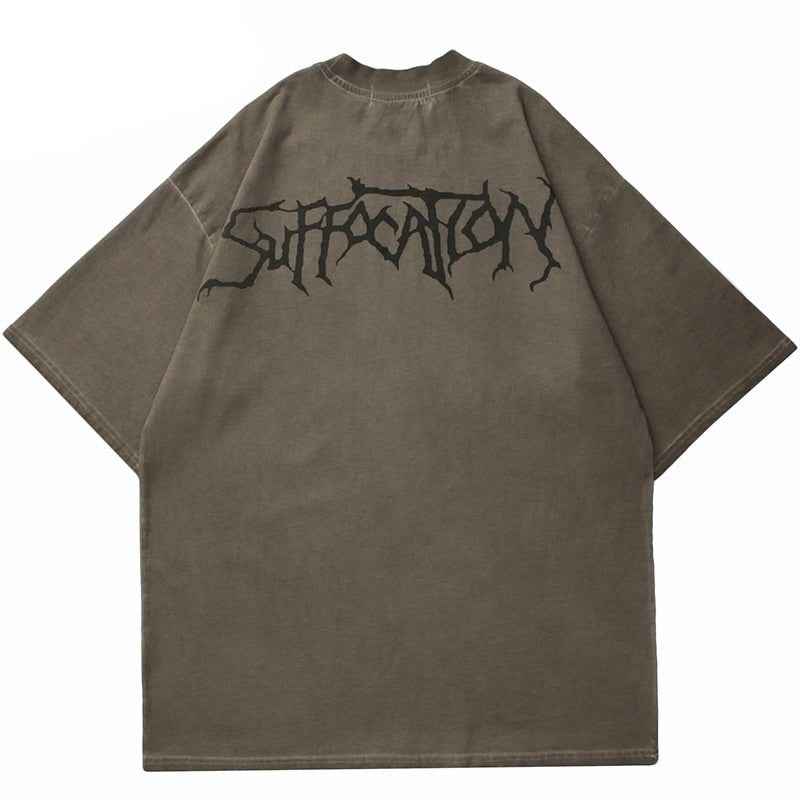 TRENCHIE Suffocation Fairy Angel Loose T-Shirt
