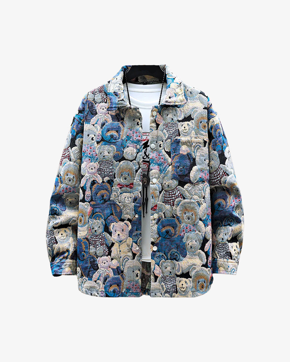 Teddy Bear Jacquard Jacket