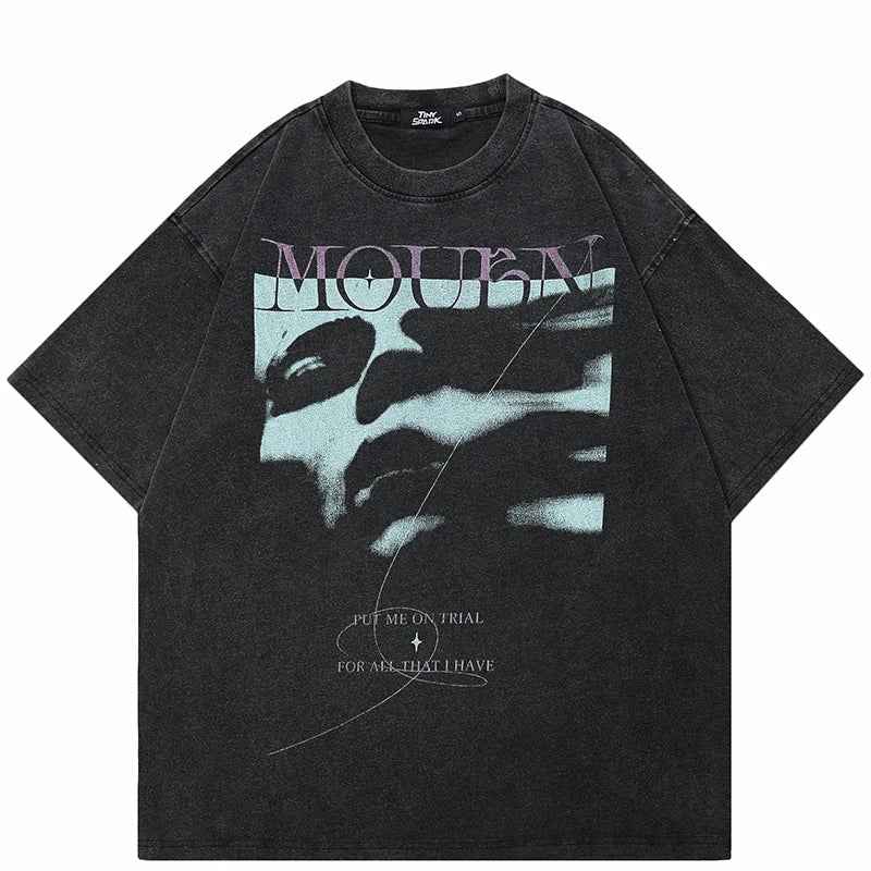 Mourn Double Face Shadow T-Shirt