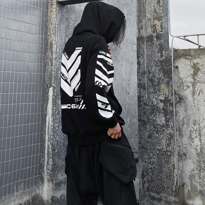 Cyber Tactical Turtle Neck Hoodie