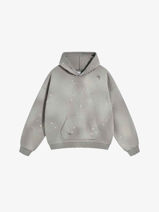 Iso Splash Abstract Oversized Pullover Hoodie