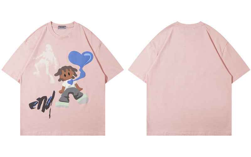 Ghost & The Boy With Heart  Graphic T-Shirt