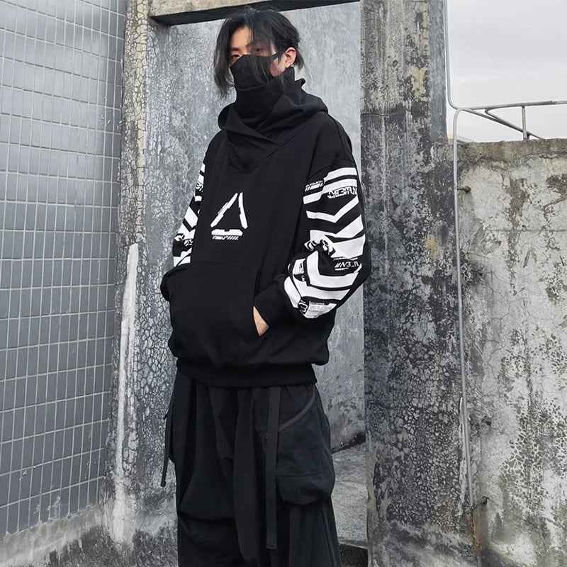 Cyber Tactical Turtle Neck Hoodie