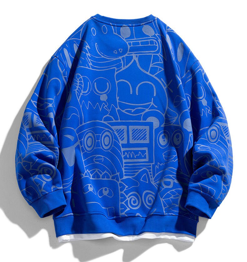 Robotic Mechanism Mode Sweatshirt
