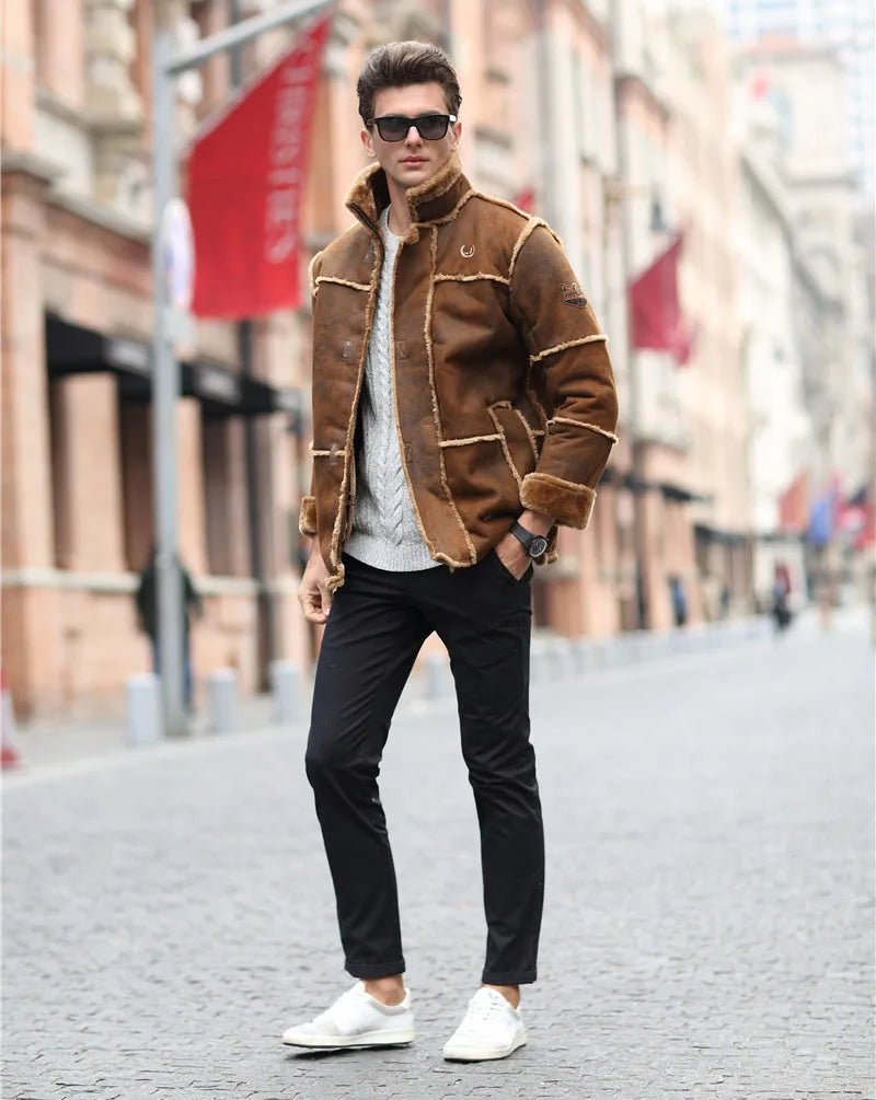 Outwear Parka Fur Collar Jacket