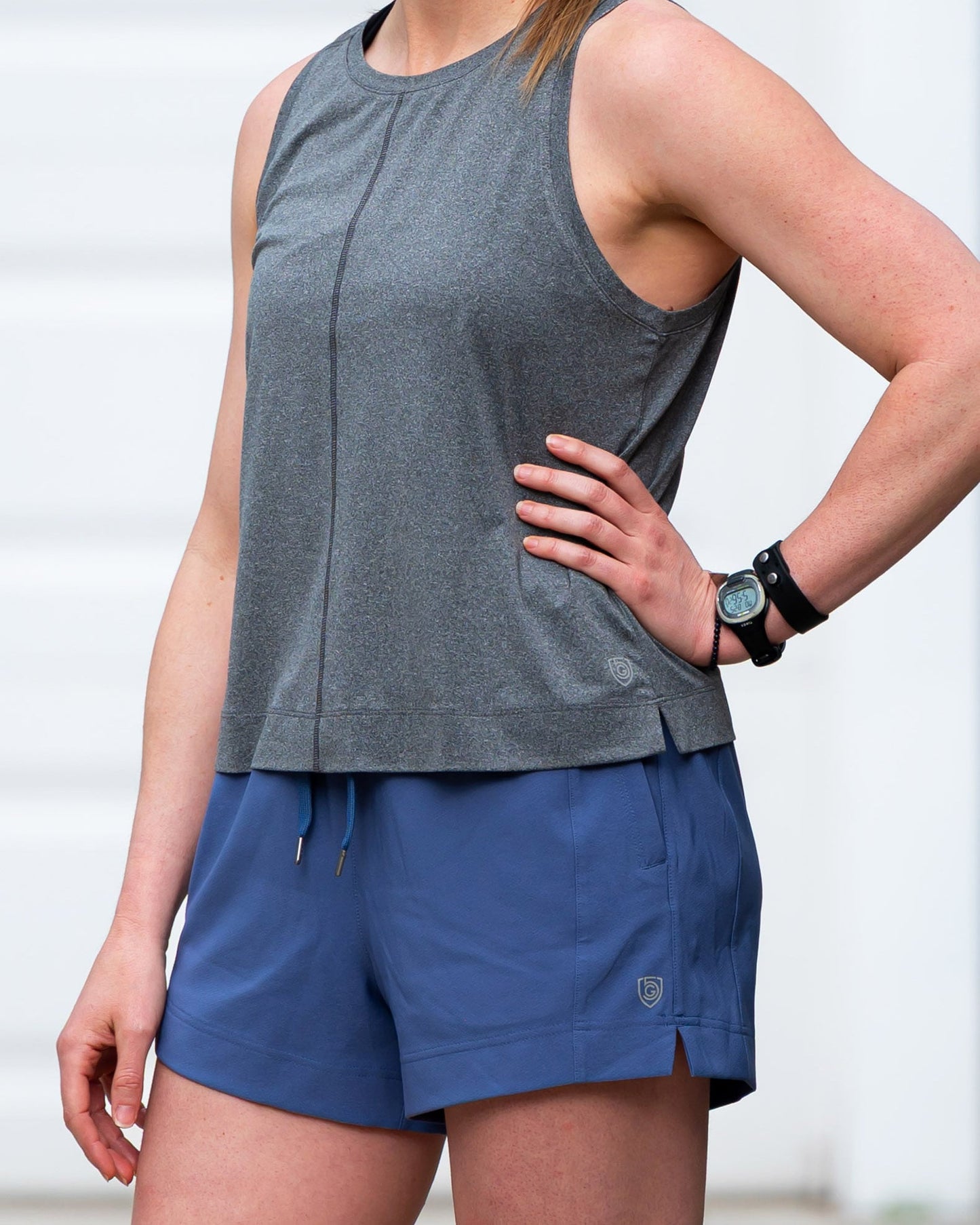 Boxy Crop Tank - JUSTLUXURY