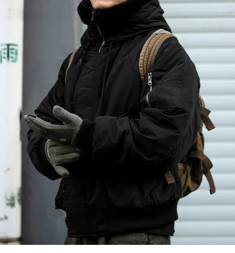 Winter American Fur Interior Parka Jacket