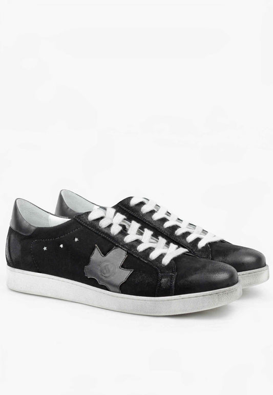 Ese-Fresh Black Suede