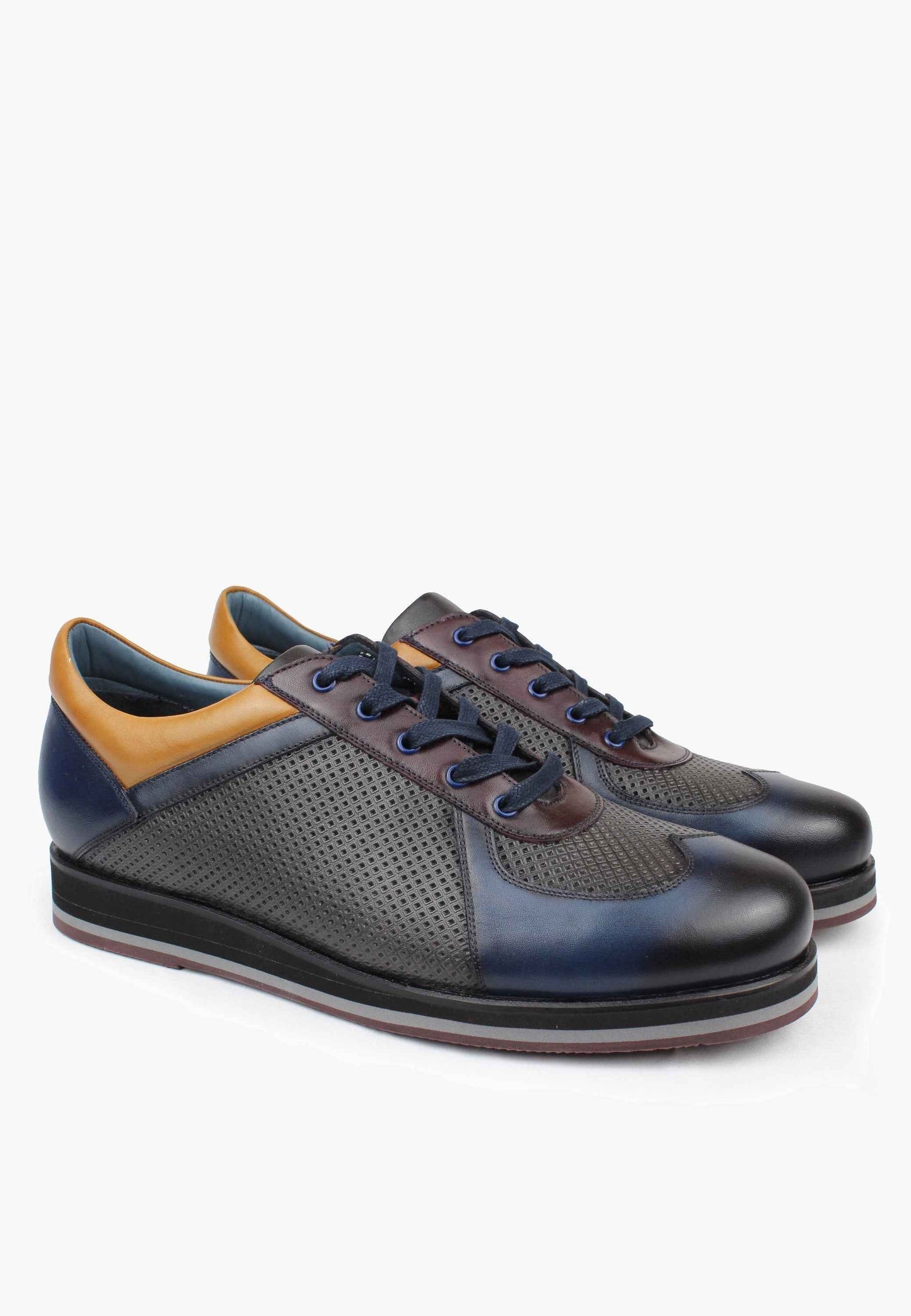 New Melbourne Navy Grey