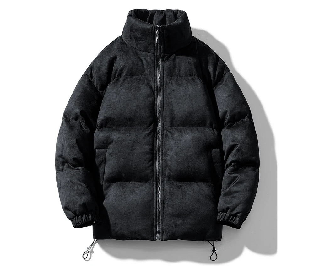 Dusky Color Padded Zipper Jacket