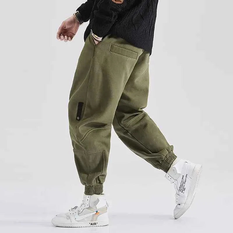 Slouchy Slim Elastic Ankle Length Pants