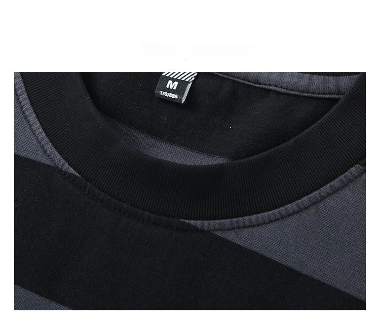 Saturday Striped Cotton T-Shirt