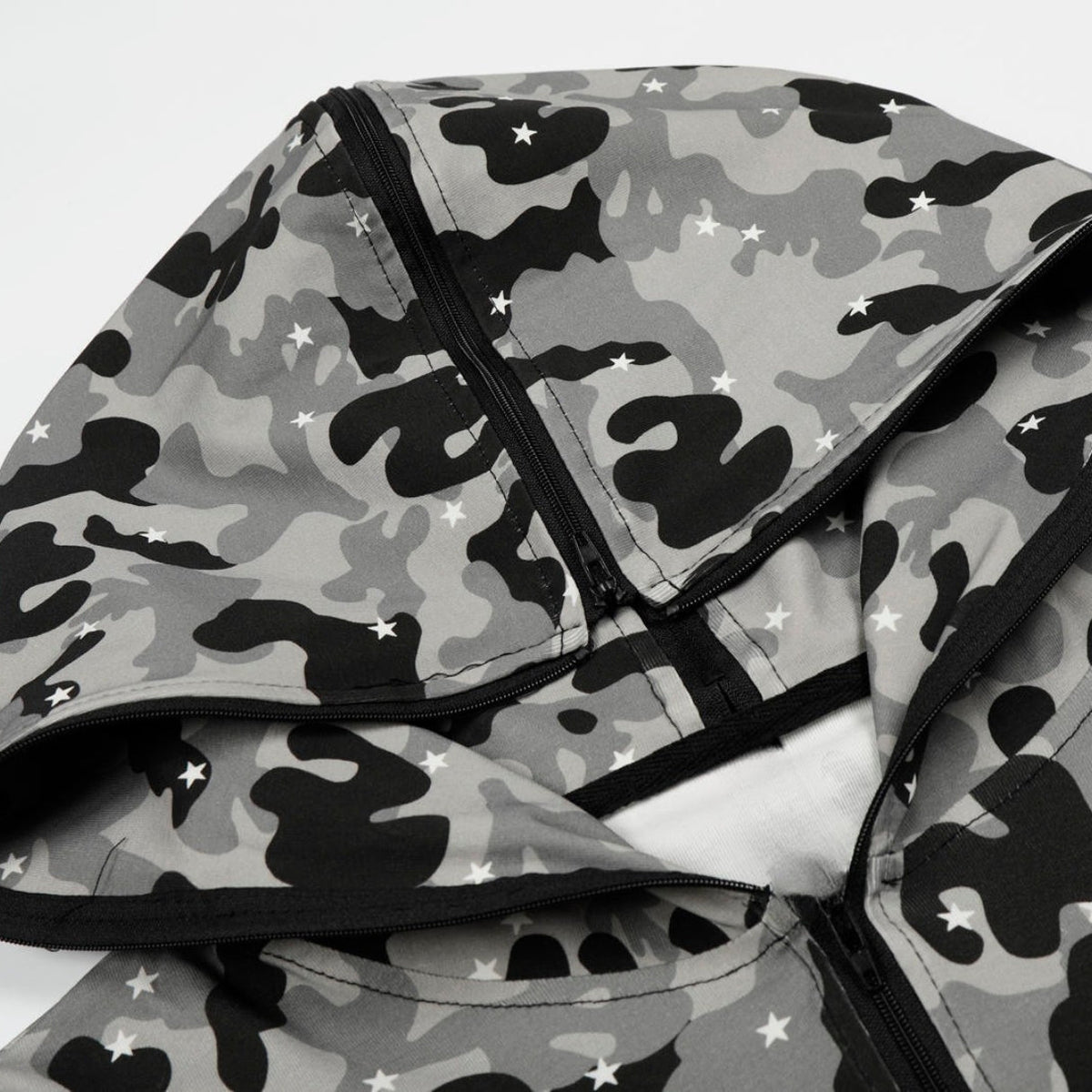 Shadow Camo Hooded Top