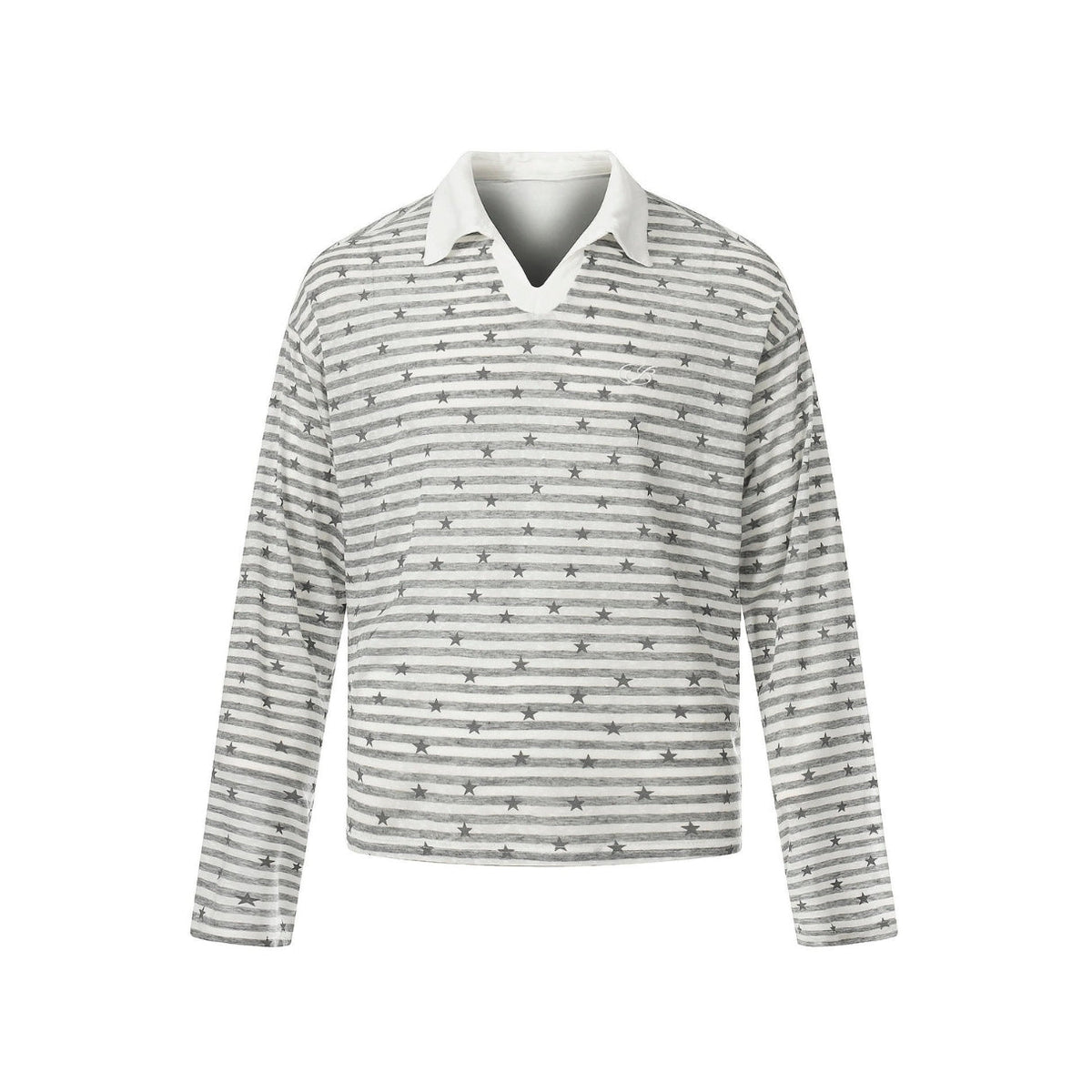 Starlight Stripe Polo Long Sleeve