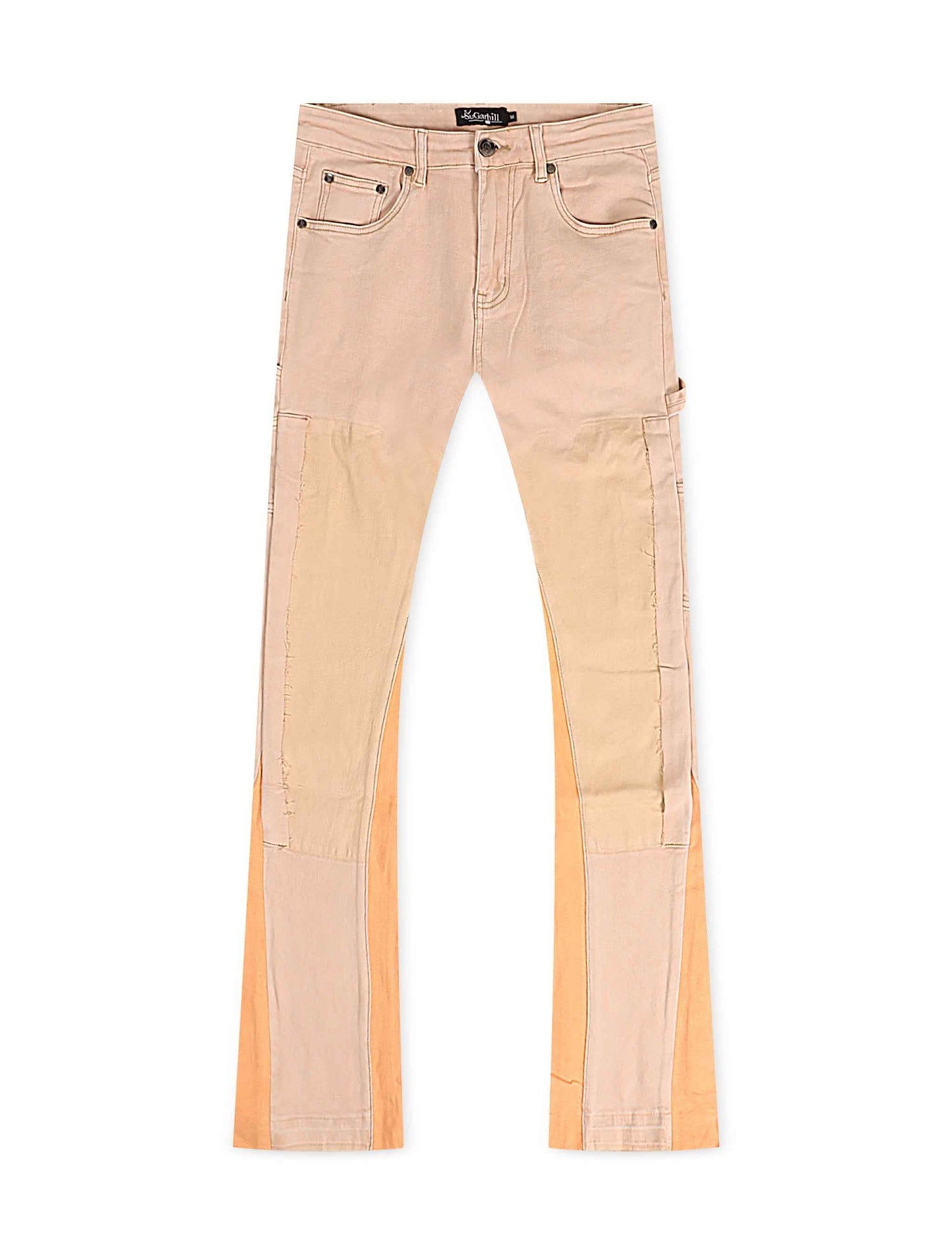 Sugarhill Revolver Stacked Jeans - Desert/Orange
