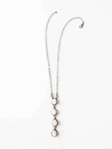 Swan Drop Necklace