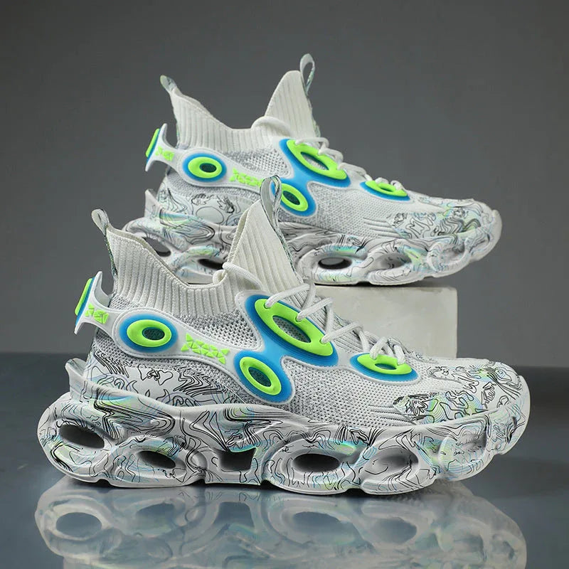 Street Mono T84 Sneakers - Luxuryurbanwear