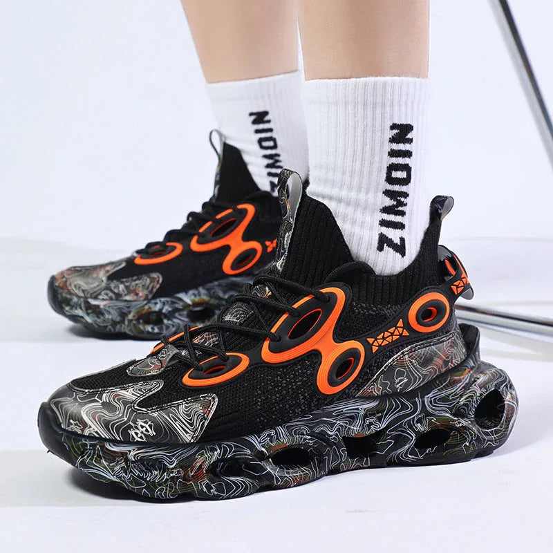 Street Mono T84 Sneakers - Luxuryurbanwear