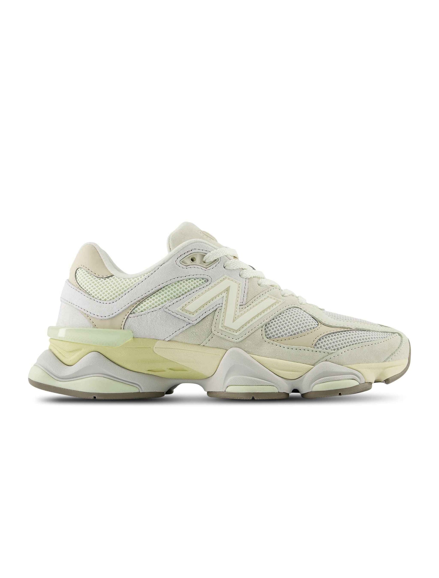 New Balance Mens 9060 Lifestyle Shoes  - White/Yellow