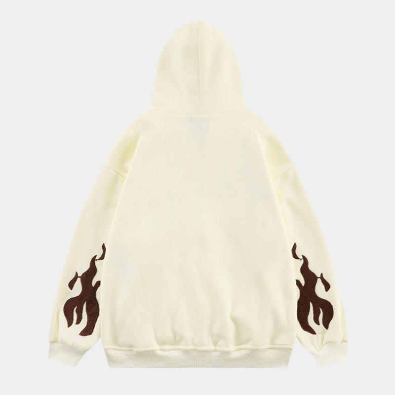 Sparks | Oversized Zipper Hoodie