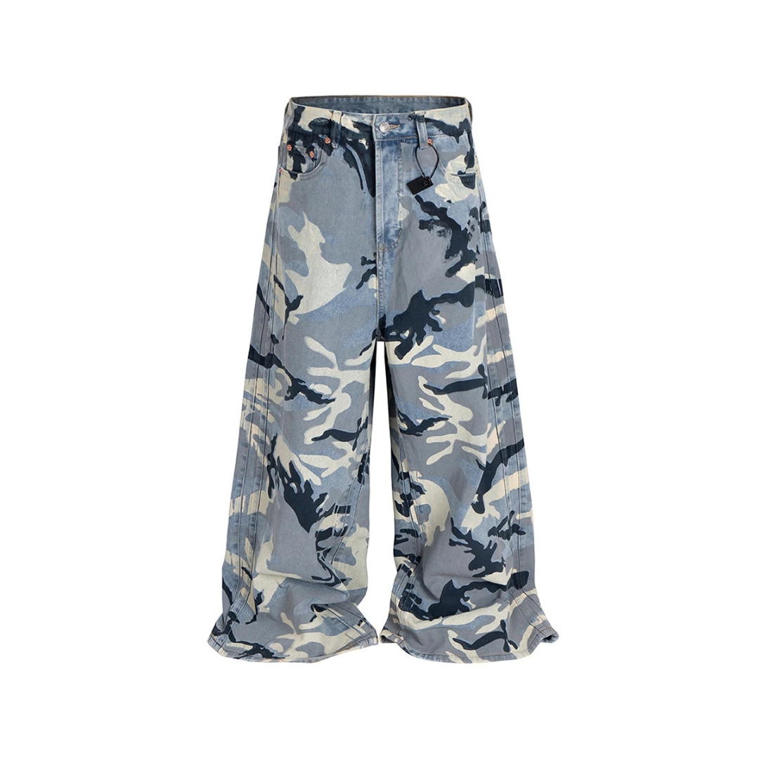 Urban Blue Cam Wide Jeans