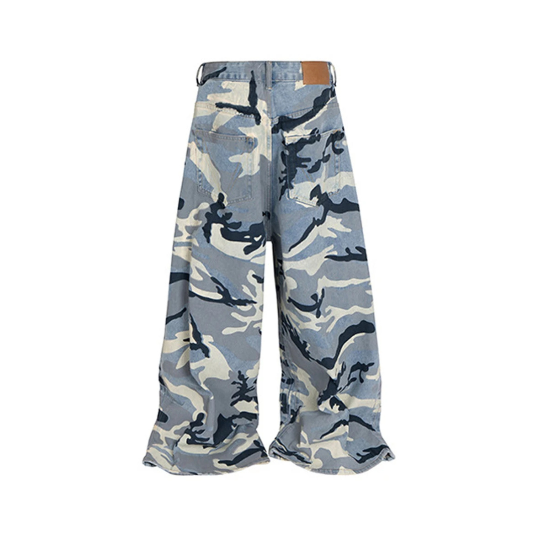 Urban Blue Cam Wide Jeans