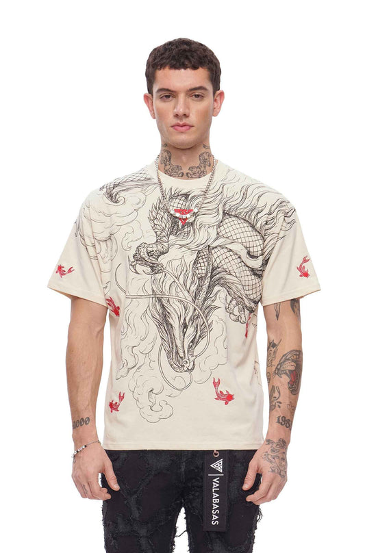 Valabasas Mythic Flow Tee - Beige