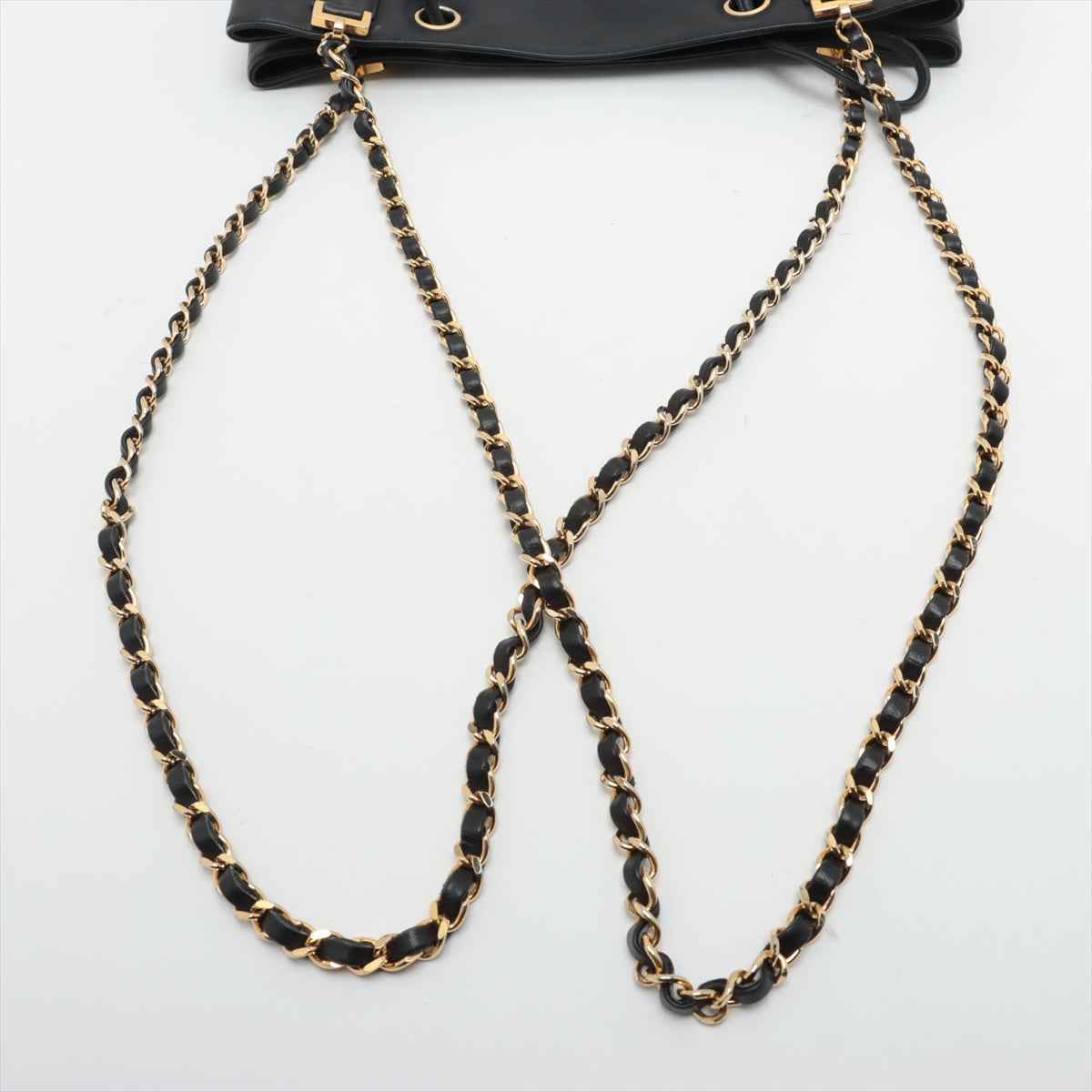 Chanel Lambskin Black Quilted Shoulder Bag 0 Series #3752