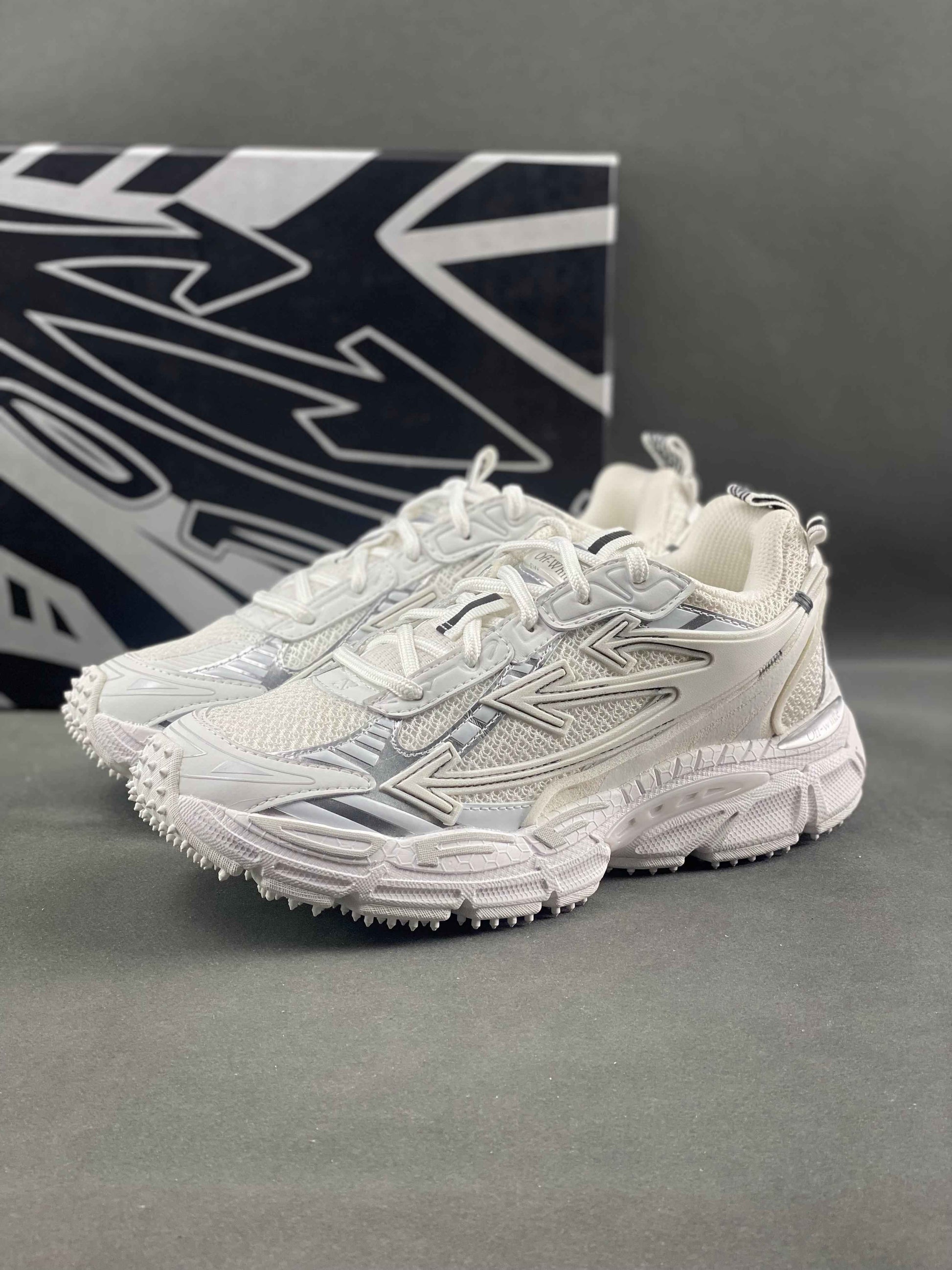 Custom OW x Virgil Abloh OW1103 SneakerNational