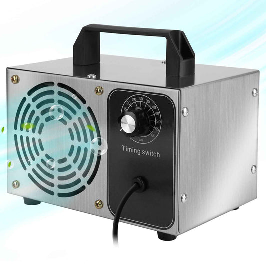 110W 50000mg/h Ozone Generator Odor Eliminator Ionizer Air Purifier with 60Mins Timer Cover up to 3229Sq.Ft for Rooms Smoke Cars Pets