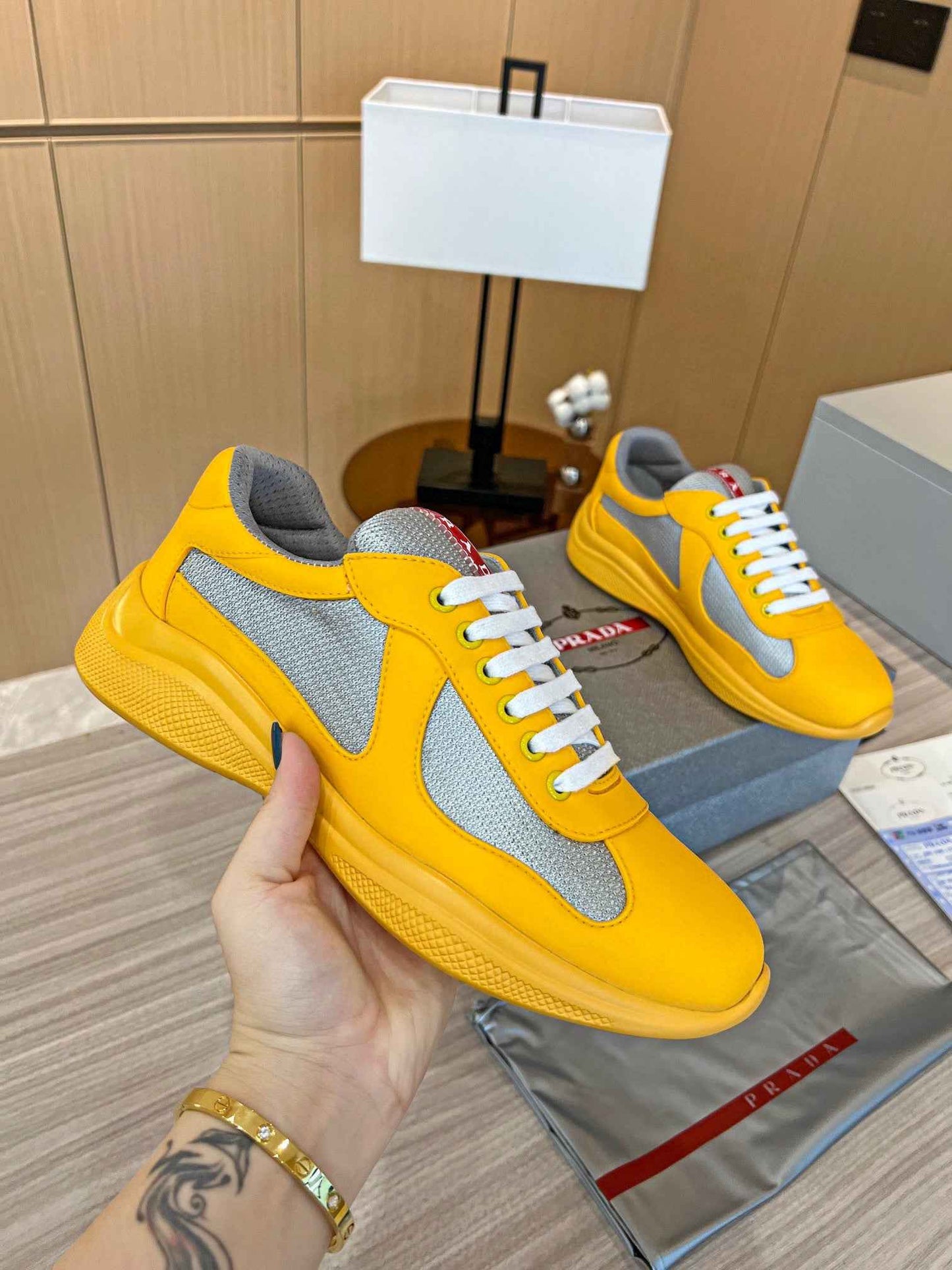 America's Cup Sneaker Prada