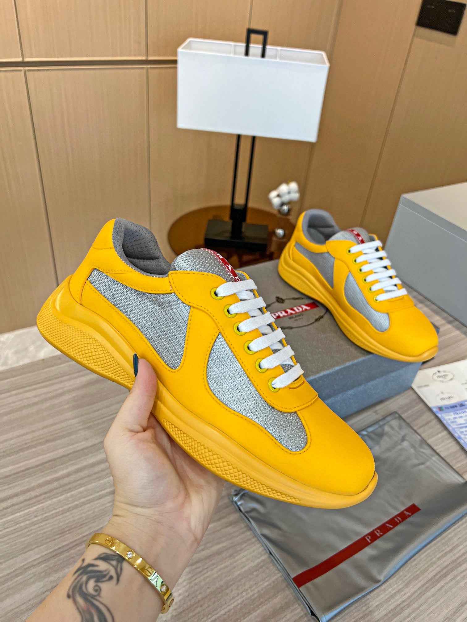 America's Cup Sneaker Prada