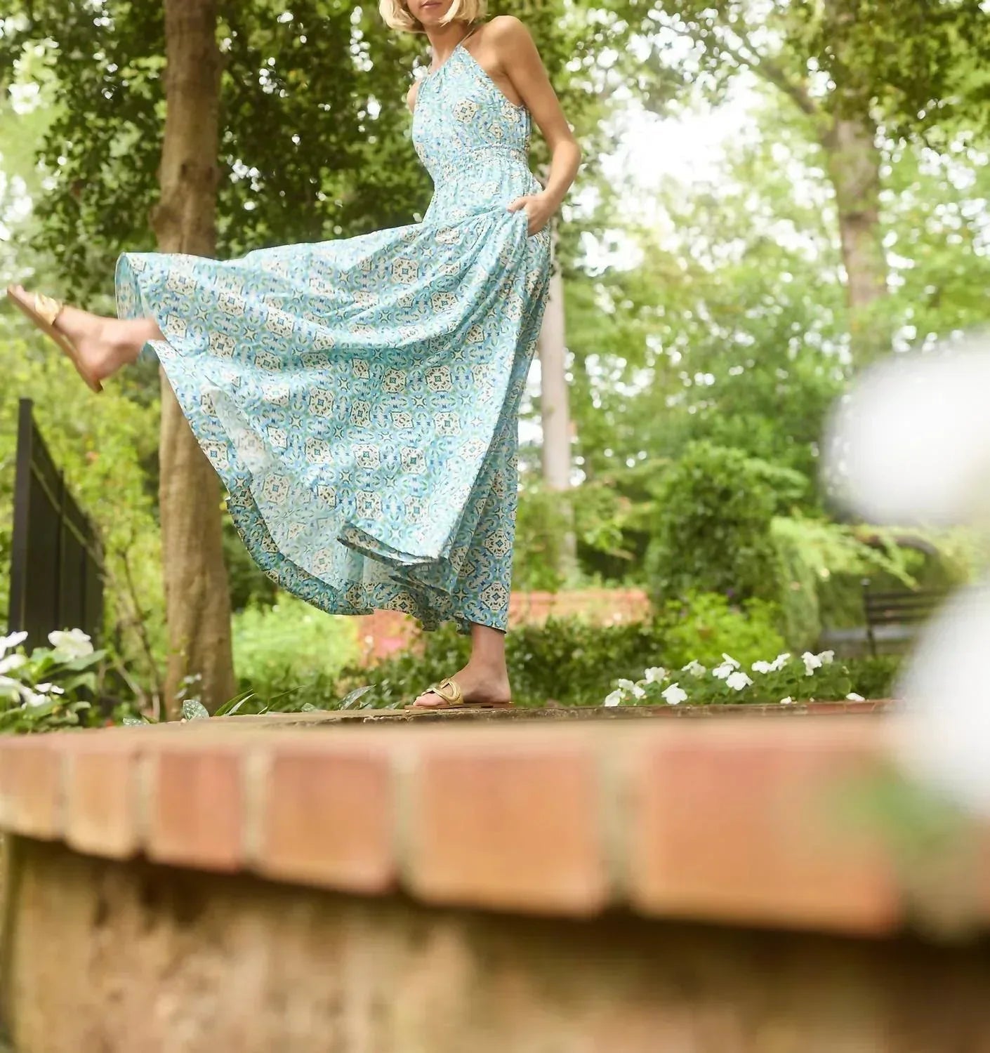 Haven Halter Neck Maxi Dress