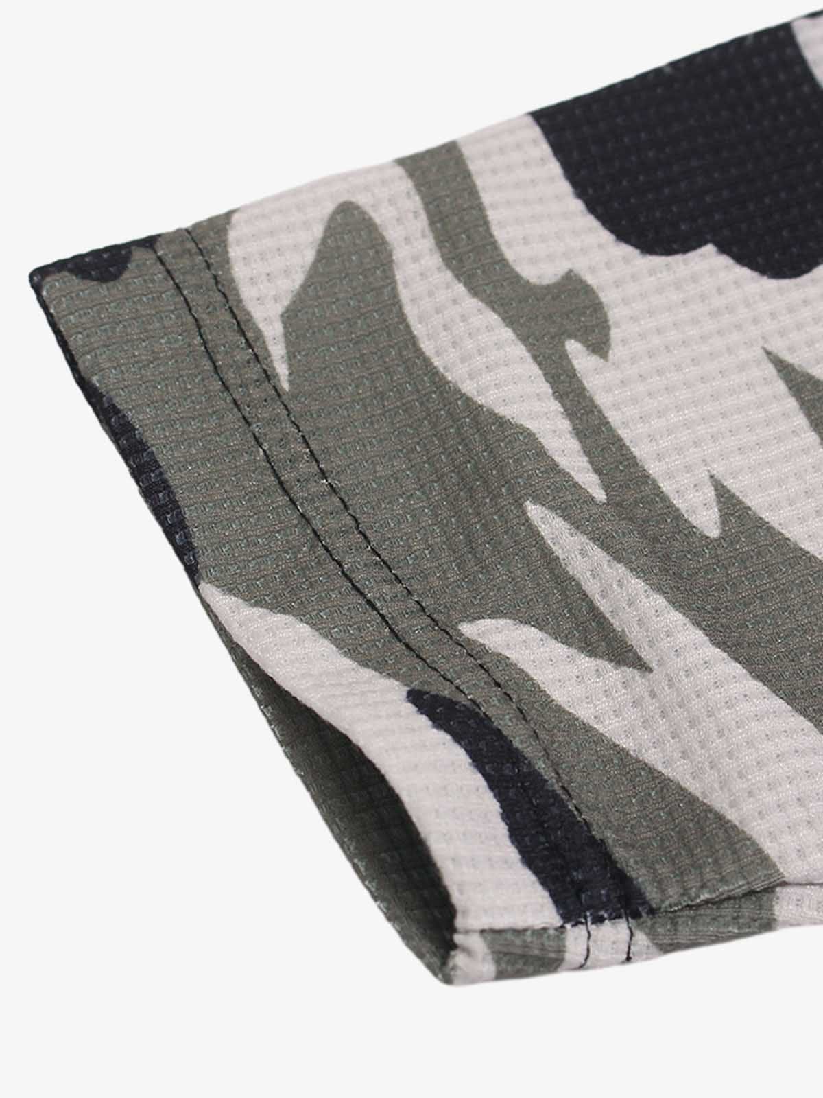 Long Sleeve Camo Skull