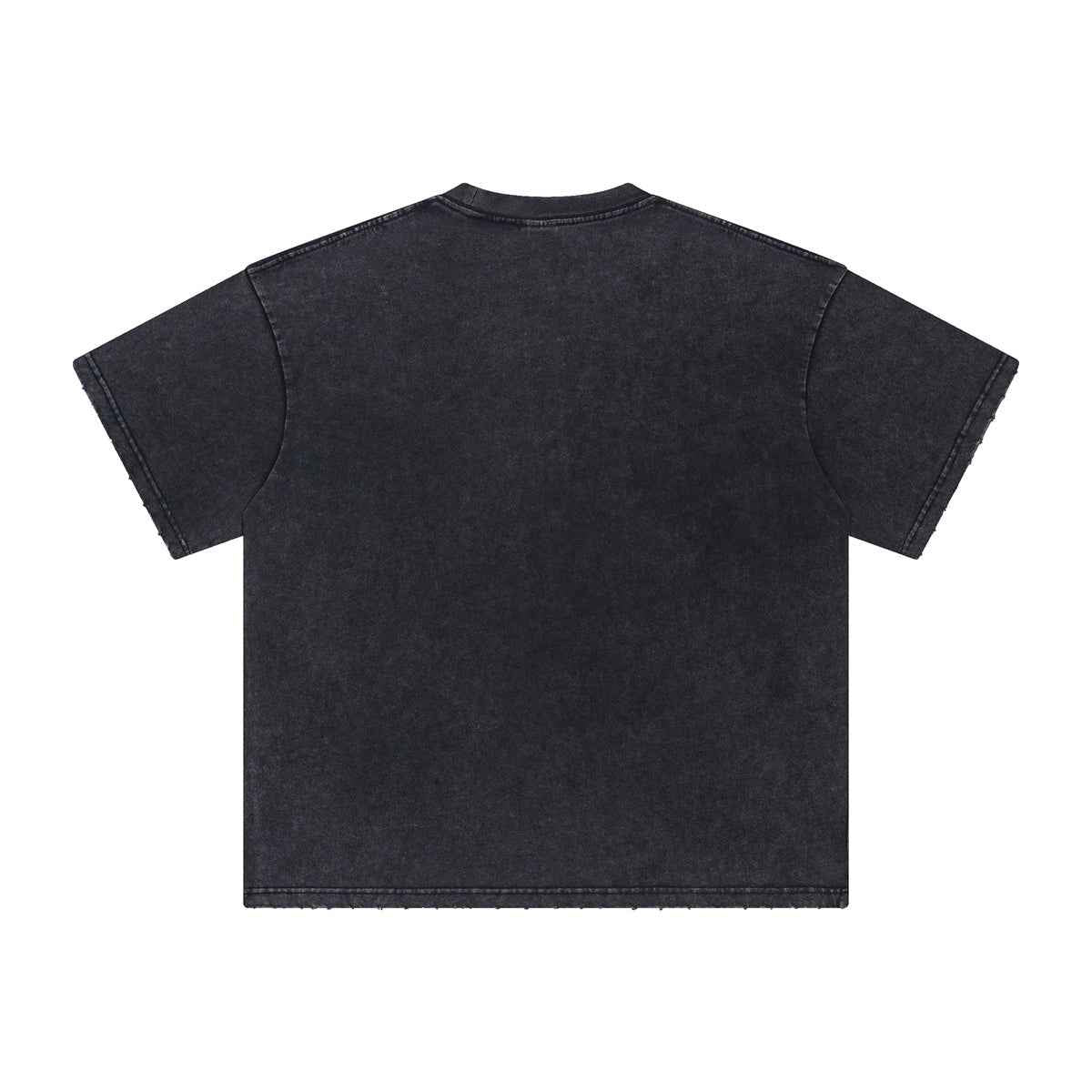 Washed Edge Distressed | Basic T-Shirt