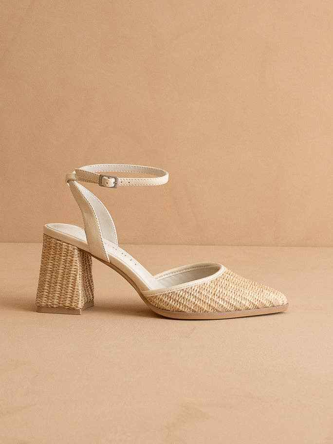 The Princess | Natural Pointed Toe Heel