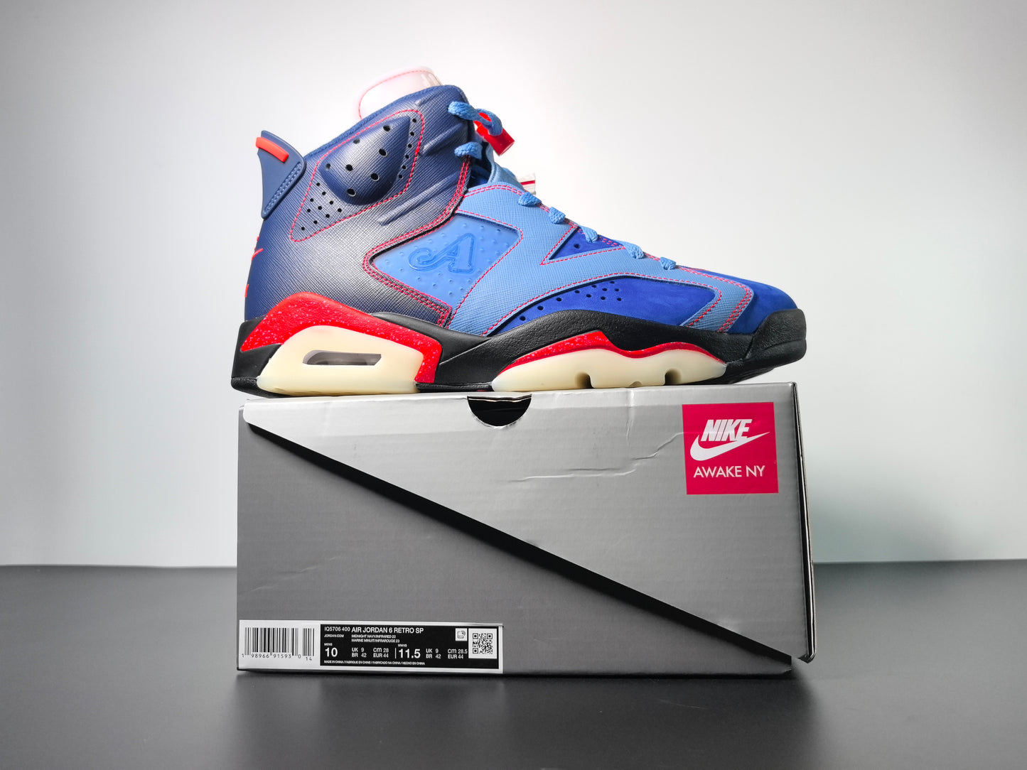 Awake NY x Air Jordan 6 "Denim Blue" AJ6