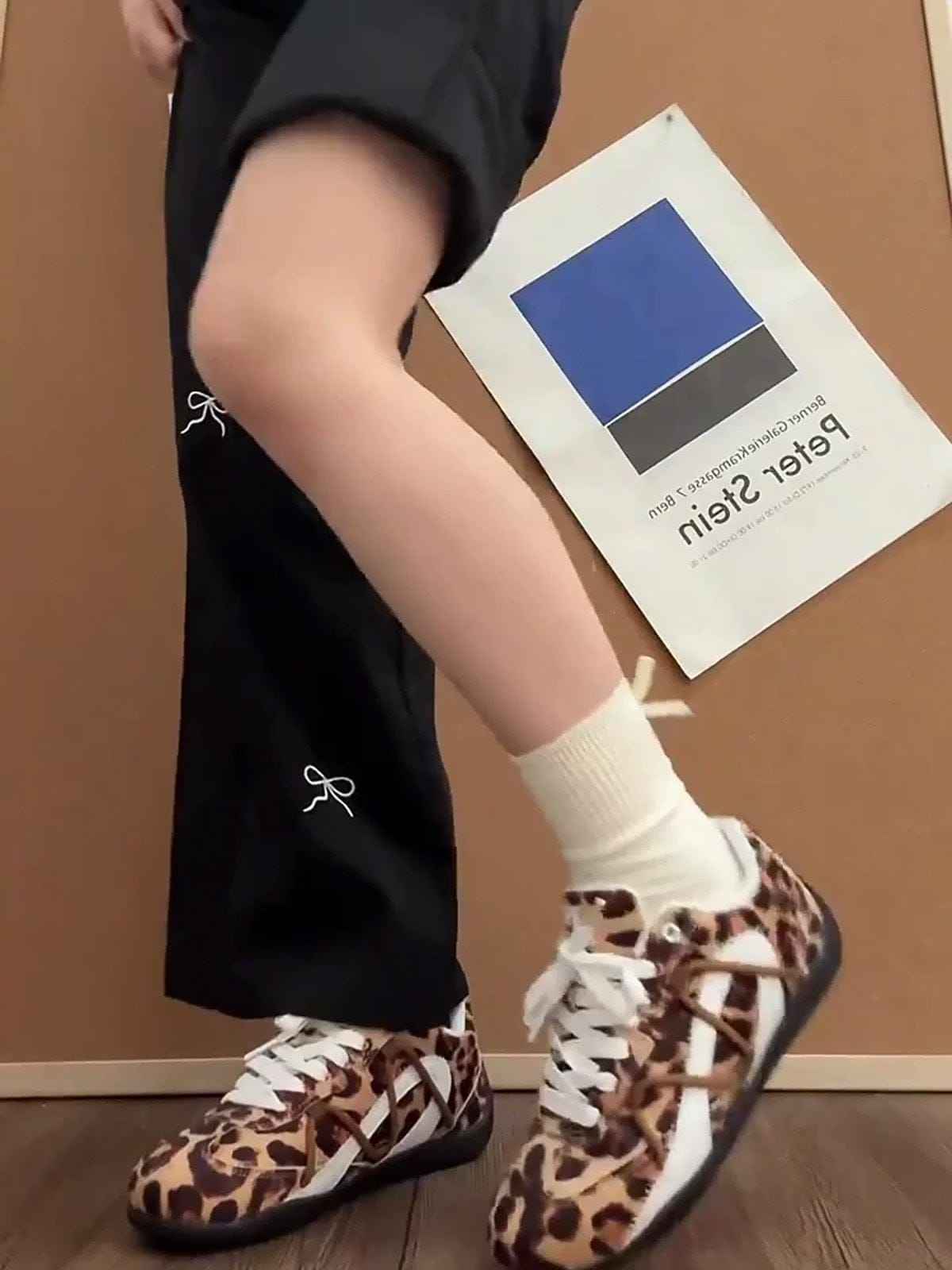 Sneakers Leopard Print