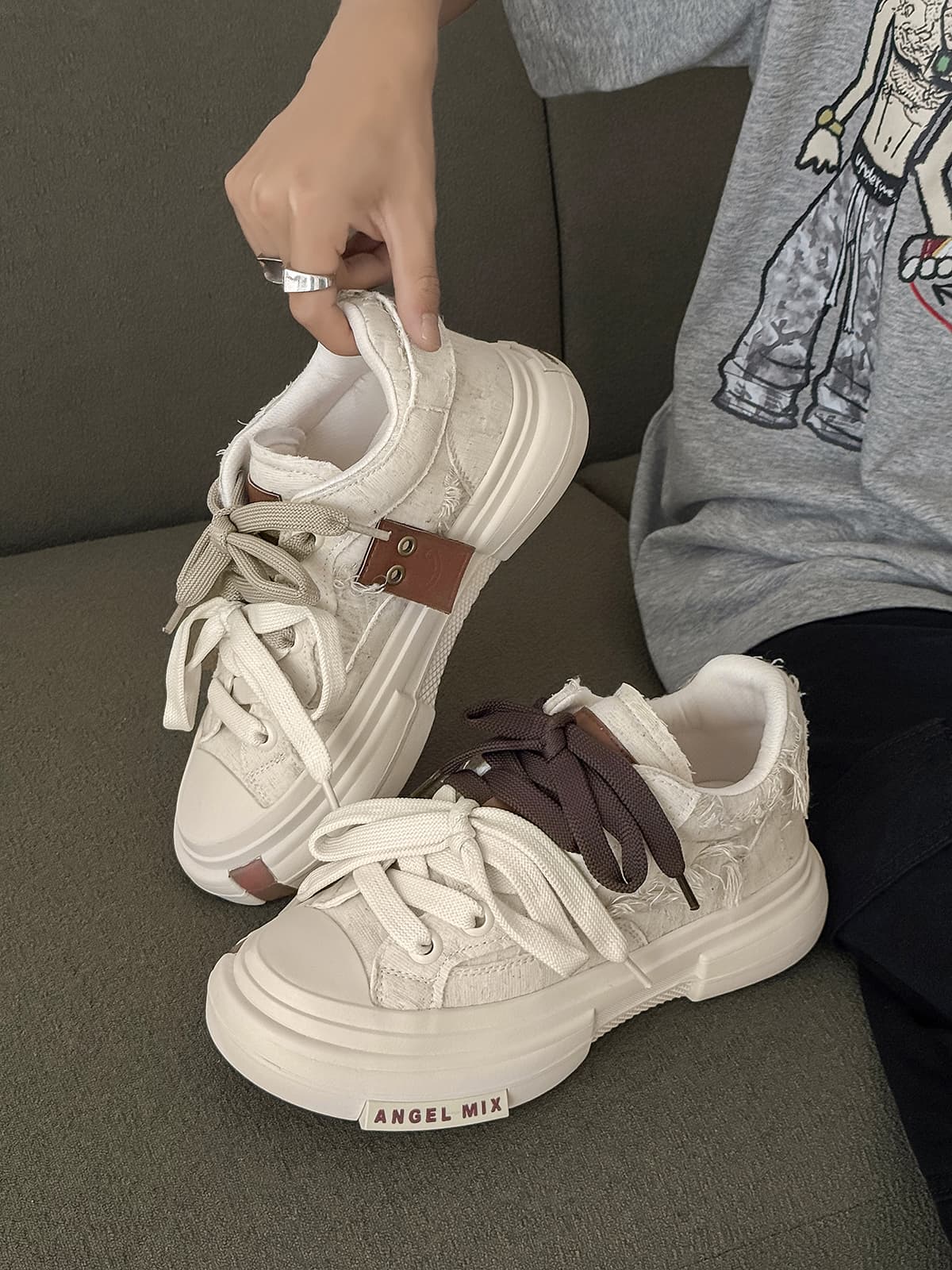 Sneakers Platform Double