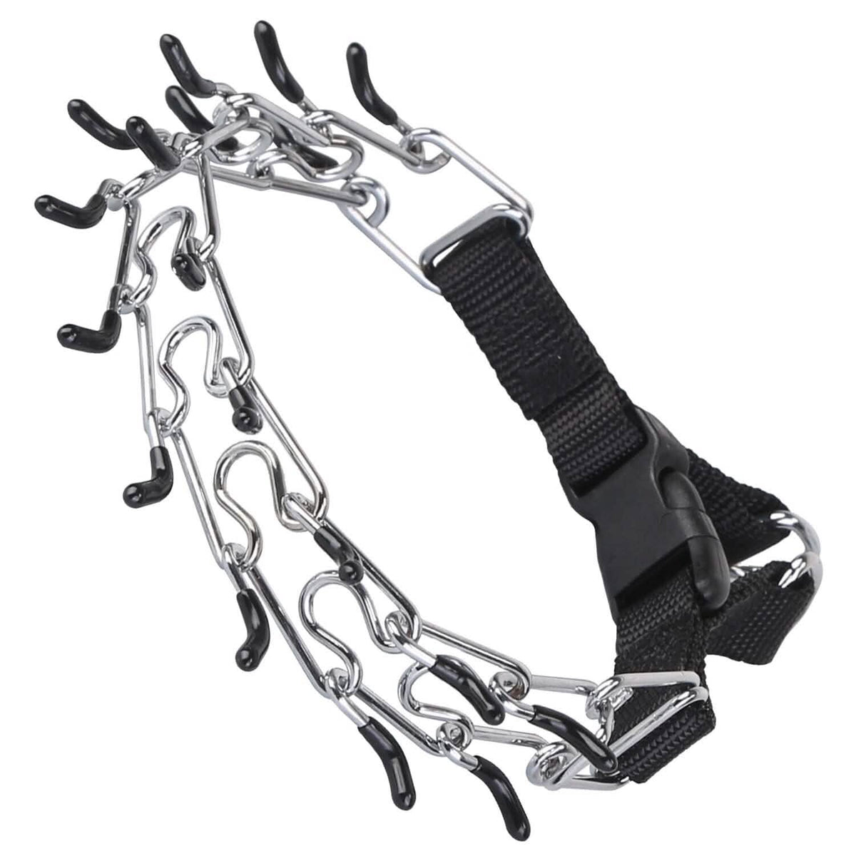 Adjustable Dog Choke Collar Training Chain