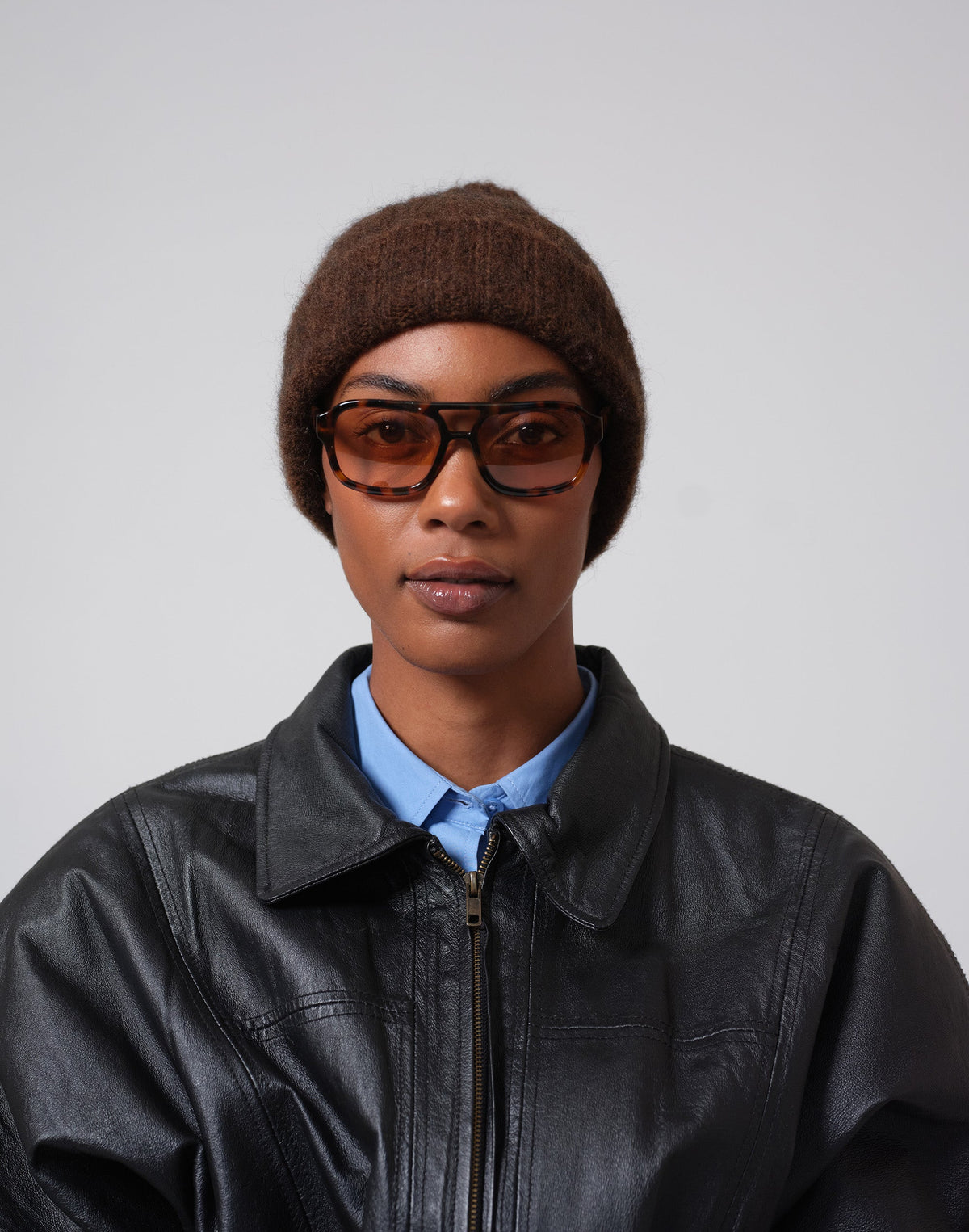 Lightweight Alpaca Wool Rib Beanie