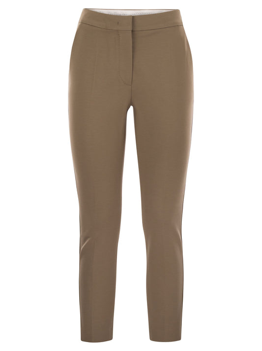 Max Mara Women Pegno - Viscose Jersey Trousers