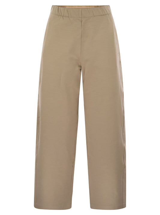 Max Mara Women Filovia - Silk And Cotton Fleece Trousers