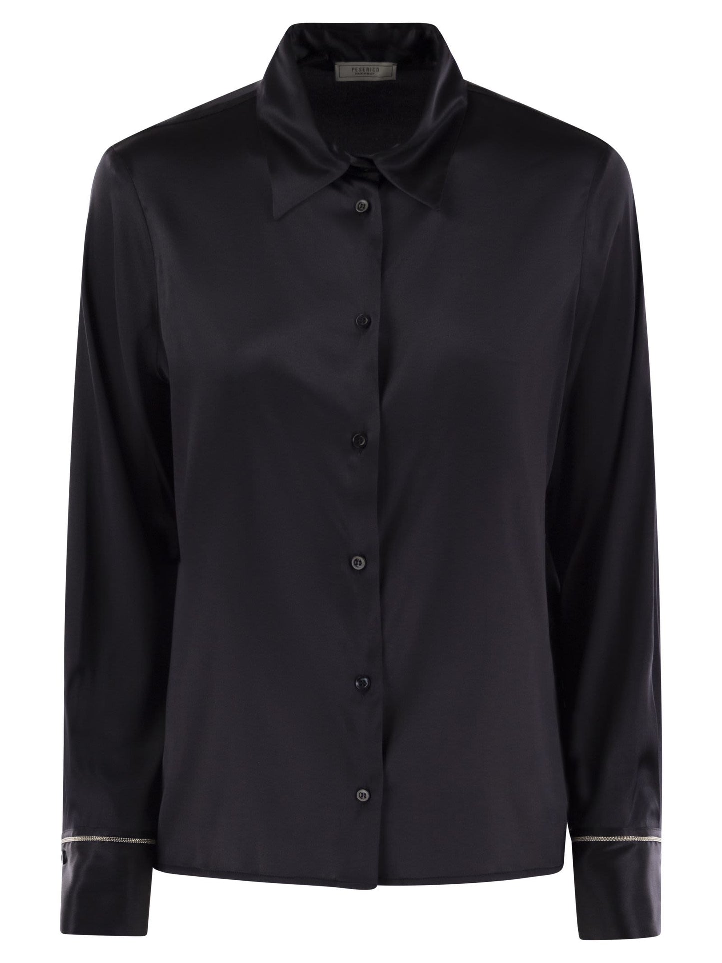 Peserico Women Silk Crepe Shirt