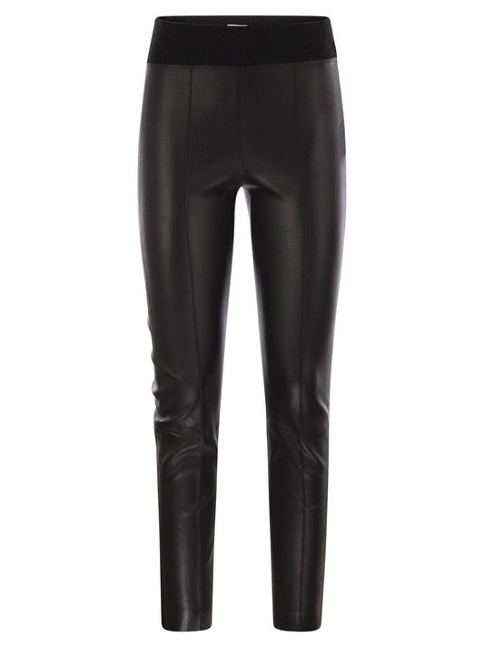 Brunello Cucinelli Women Stretch Nappa Leggings