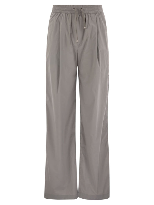 Herno Women Stretch Nylon Trousers