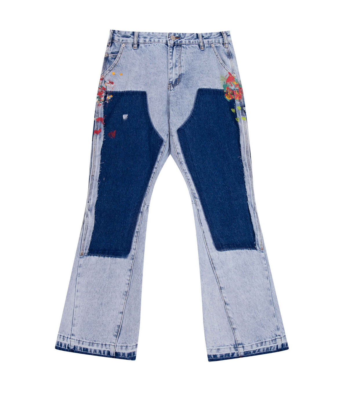 AZUL SPLIT PAINTERS DENIM
